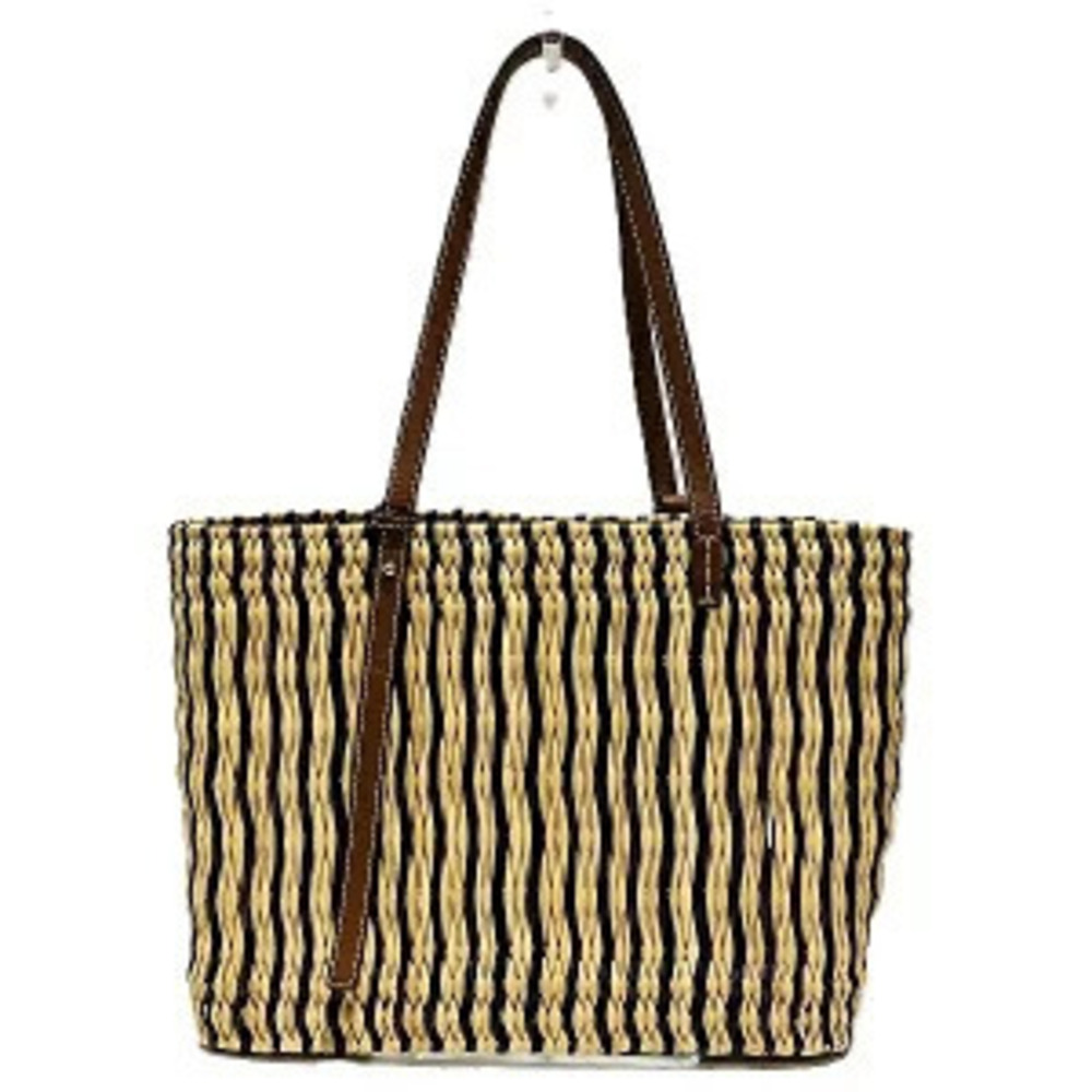 Loewe Anagram Bag Basket Tote Shoulder Black